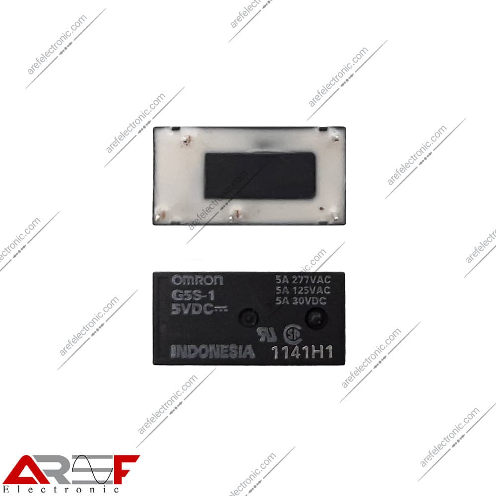 رله پکیجی امرن مدل G5S-1 – 5V | 5PIN | 5A — تصویر ۴