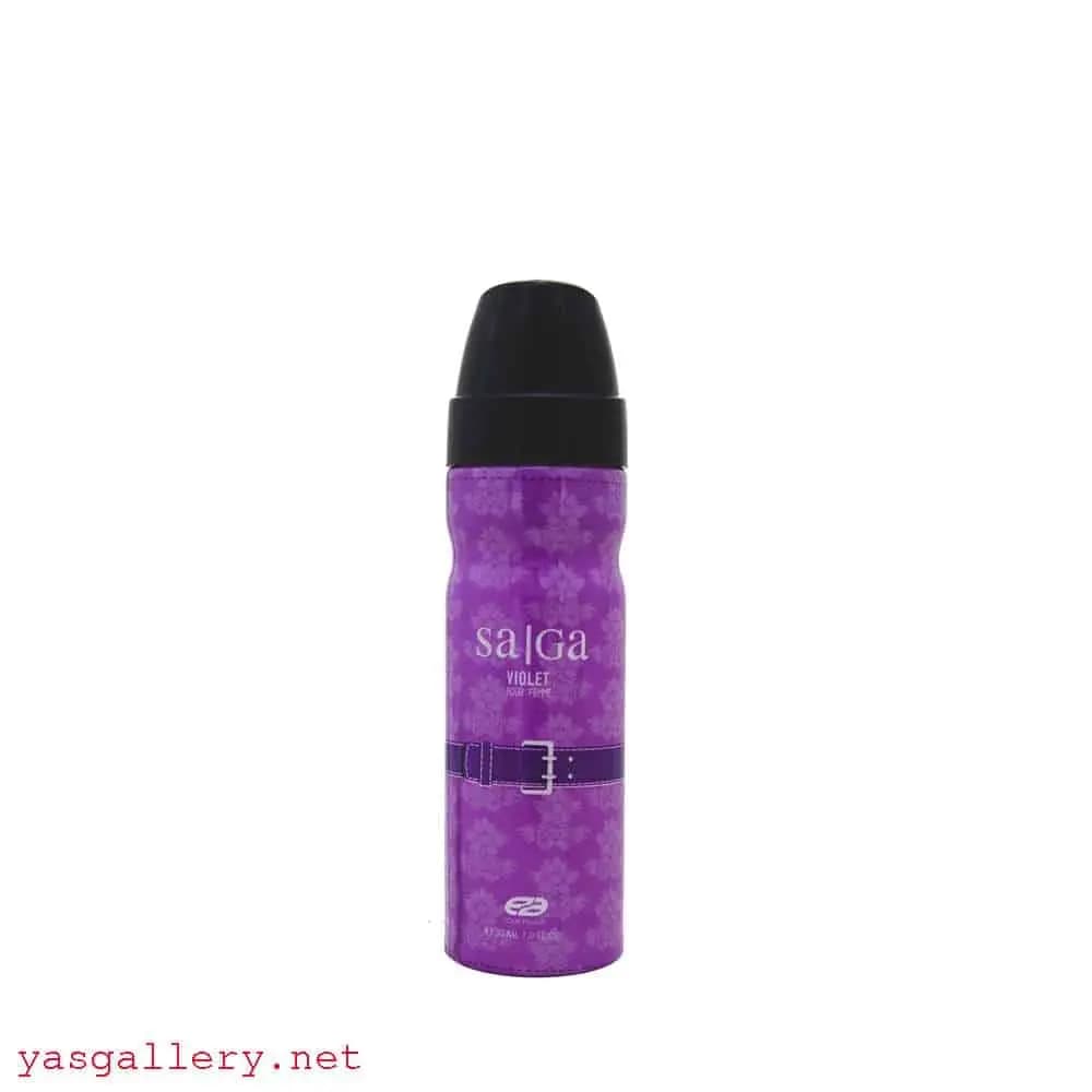 ادکلن جیبی ساگا بنفش زنانه Saga Violet Pour Femme