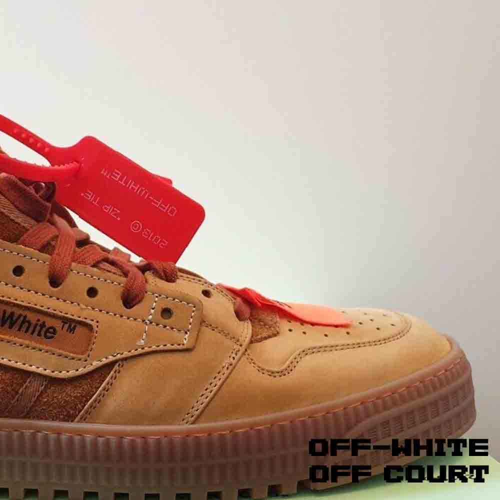 کتونی آف وایت آف کورت قهوه ای Off-White 3.0 Off Court Sneakers Brown — تصویر ۶