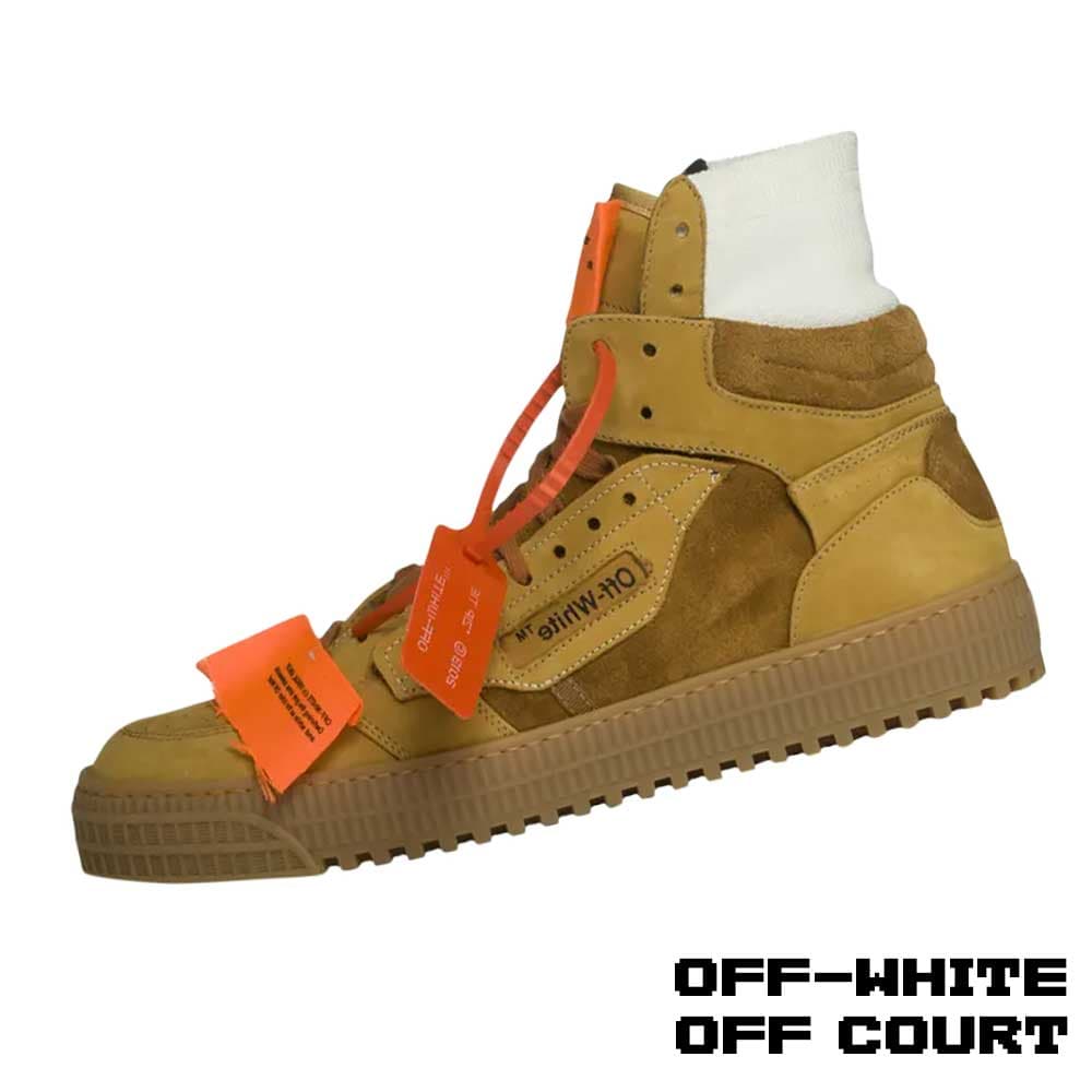 کتونی آف وایت آف کورت قهوه ای Off-White 3.0 Off Court Sneakers Brown