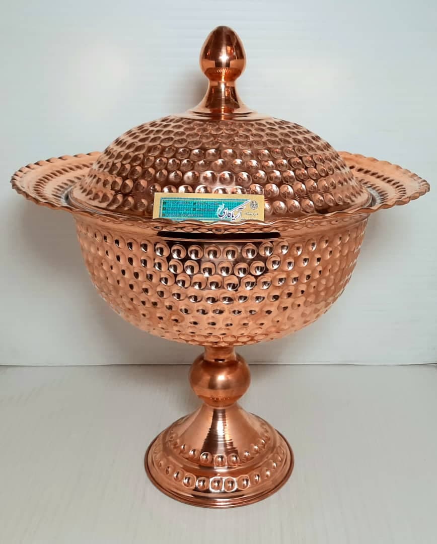 کاسه کعبدار دربدار نگیندار 5 سانت