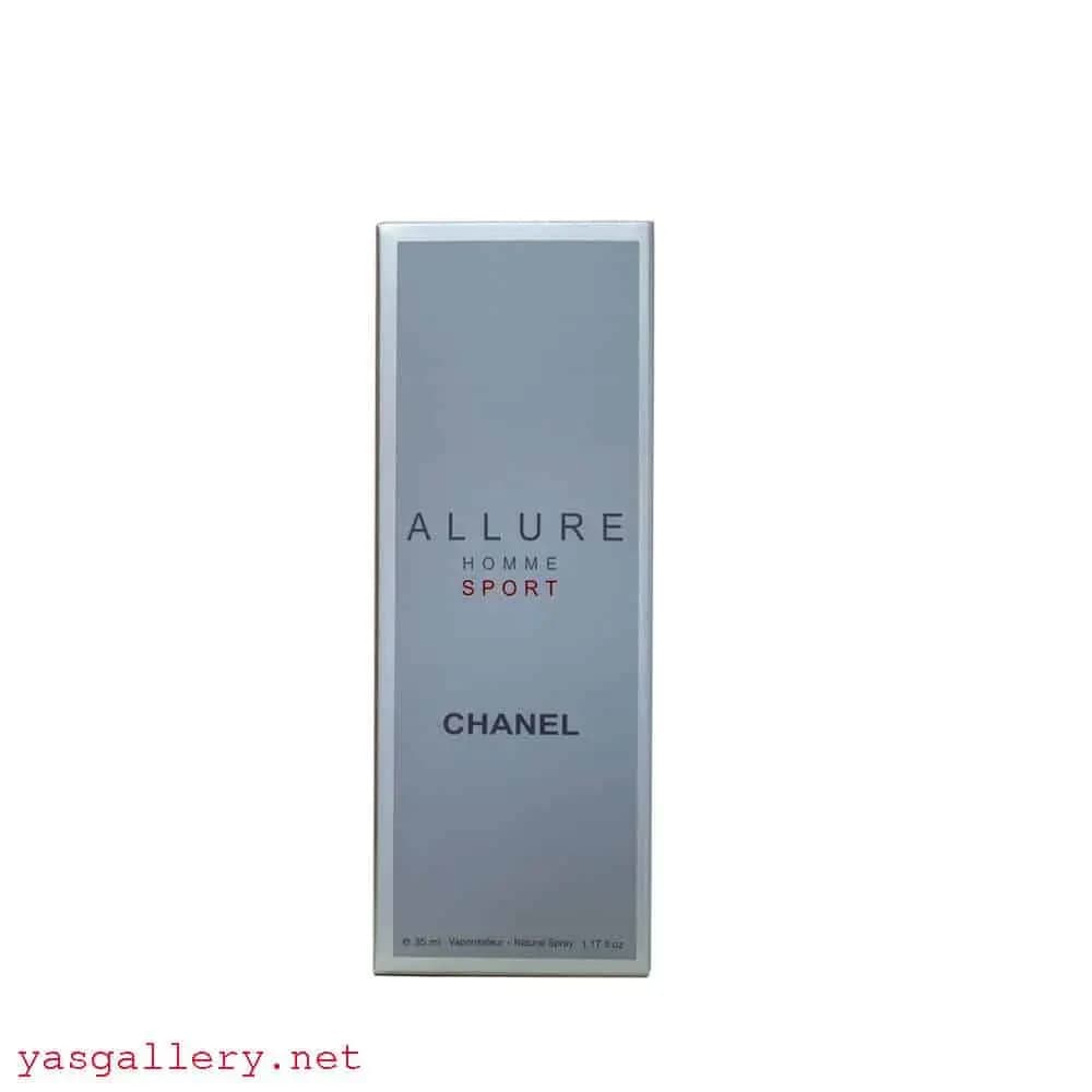 ادکلن جیبی پرستیژ مردانه مدل Allure Sport Chanel — تصویر ۲