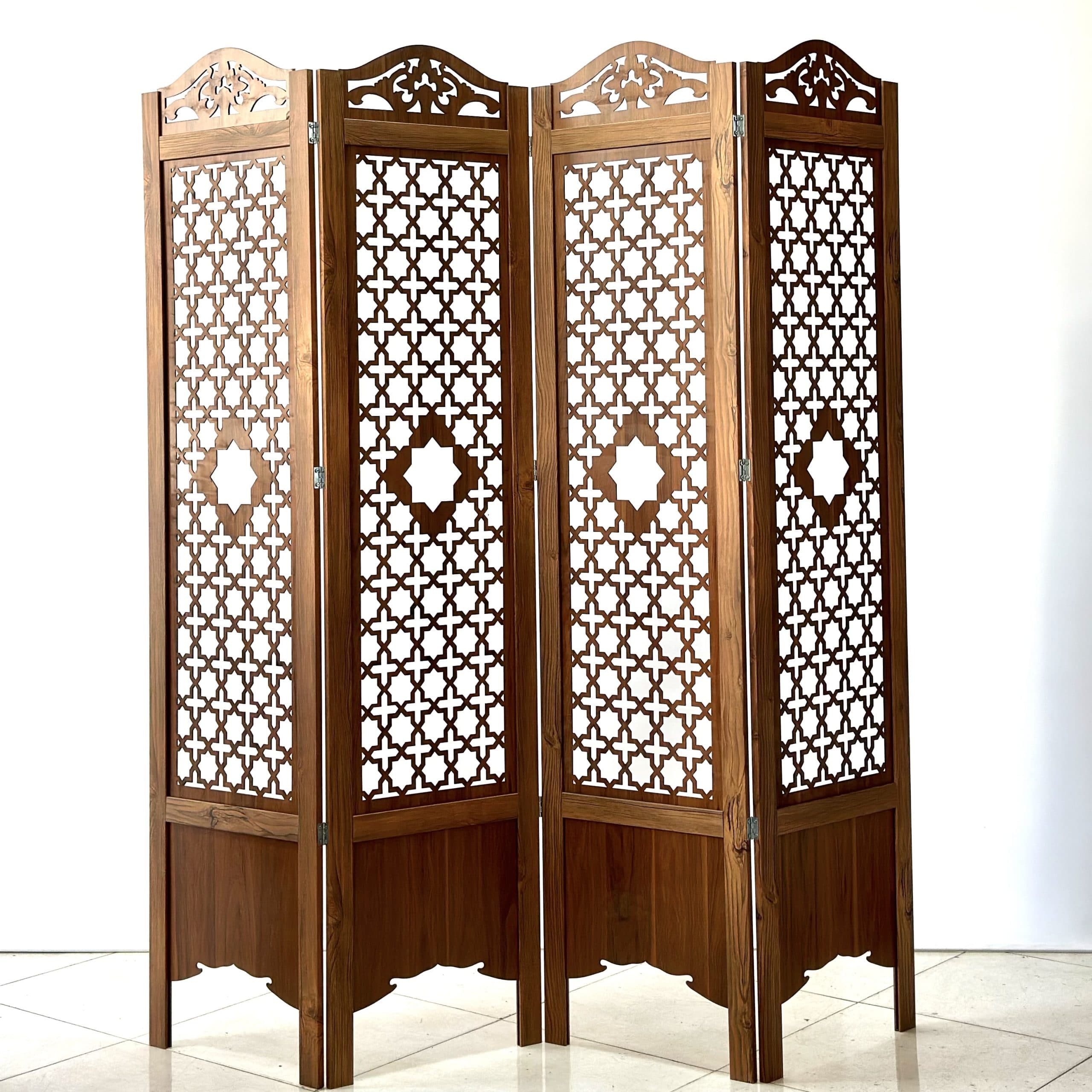 پاراوان چوبی لیزری