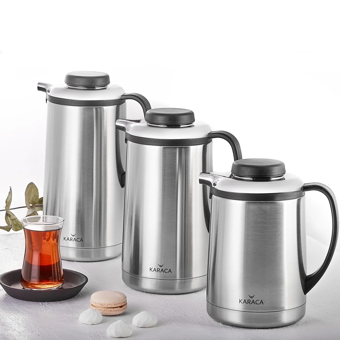 فلاسک 1.6 لیتر استیل نیوتریک کاراجا 153.03.07.9773 — تصویر ۳