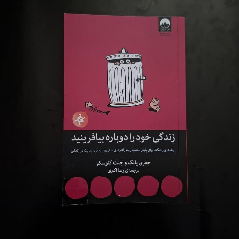 کتاب زندگی خود را دوباره بیافرینید اثر جفری یانگ نشر میلکان (دست دوم)