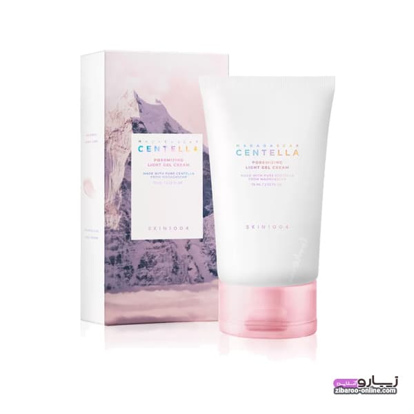 ژل کرم کنترل منافذ سنتلا SKIN1004 CENTELLA POREMIZING LIGHT GEL CREAM حجم75ml اصل