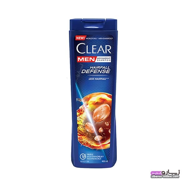 شامپو ضد شوره کلیر CLEAR HAIRFALL DEFENSE اصل