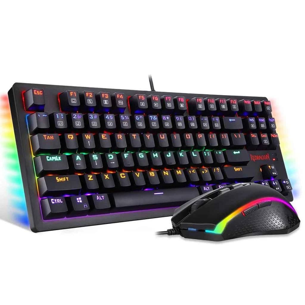 باندل ماوس گیمینگ و کیبورد مکانیکی ردراگون مدل K552-RGB-BA — تصویر ۲