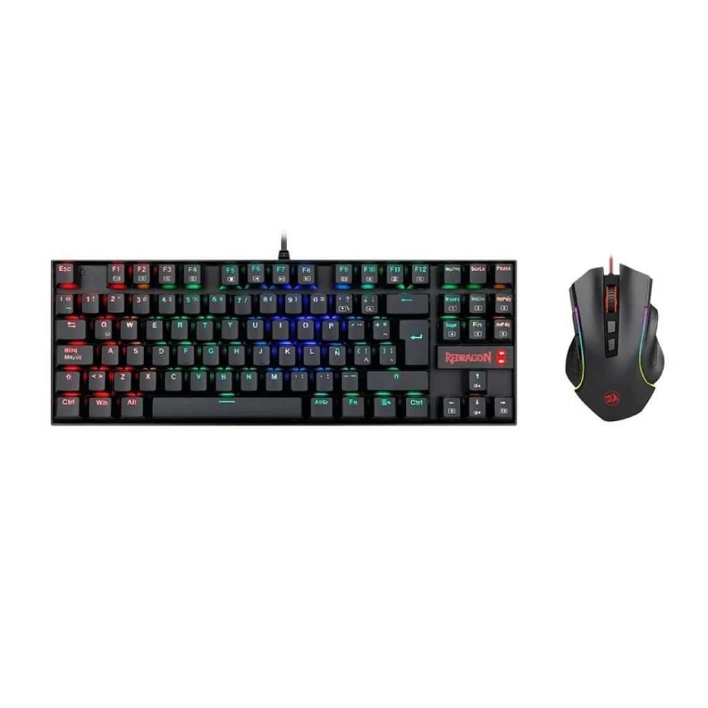 باندل ماوس گیمینگ و کیبورد مکانیکی ردراگون مدل K552-RGB-BA