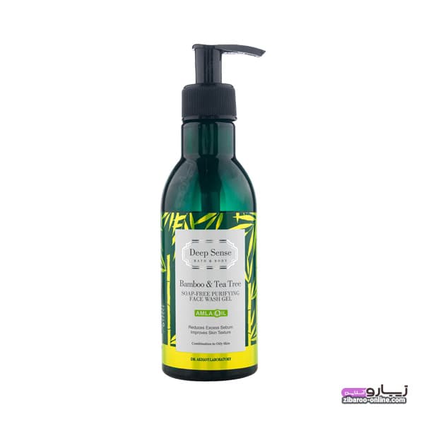 ژل شستشو صورت دیپ سنس DEEP SENSE BAMBOO & TEA TREE حجم250ml اصل