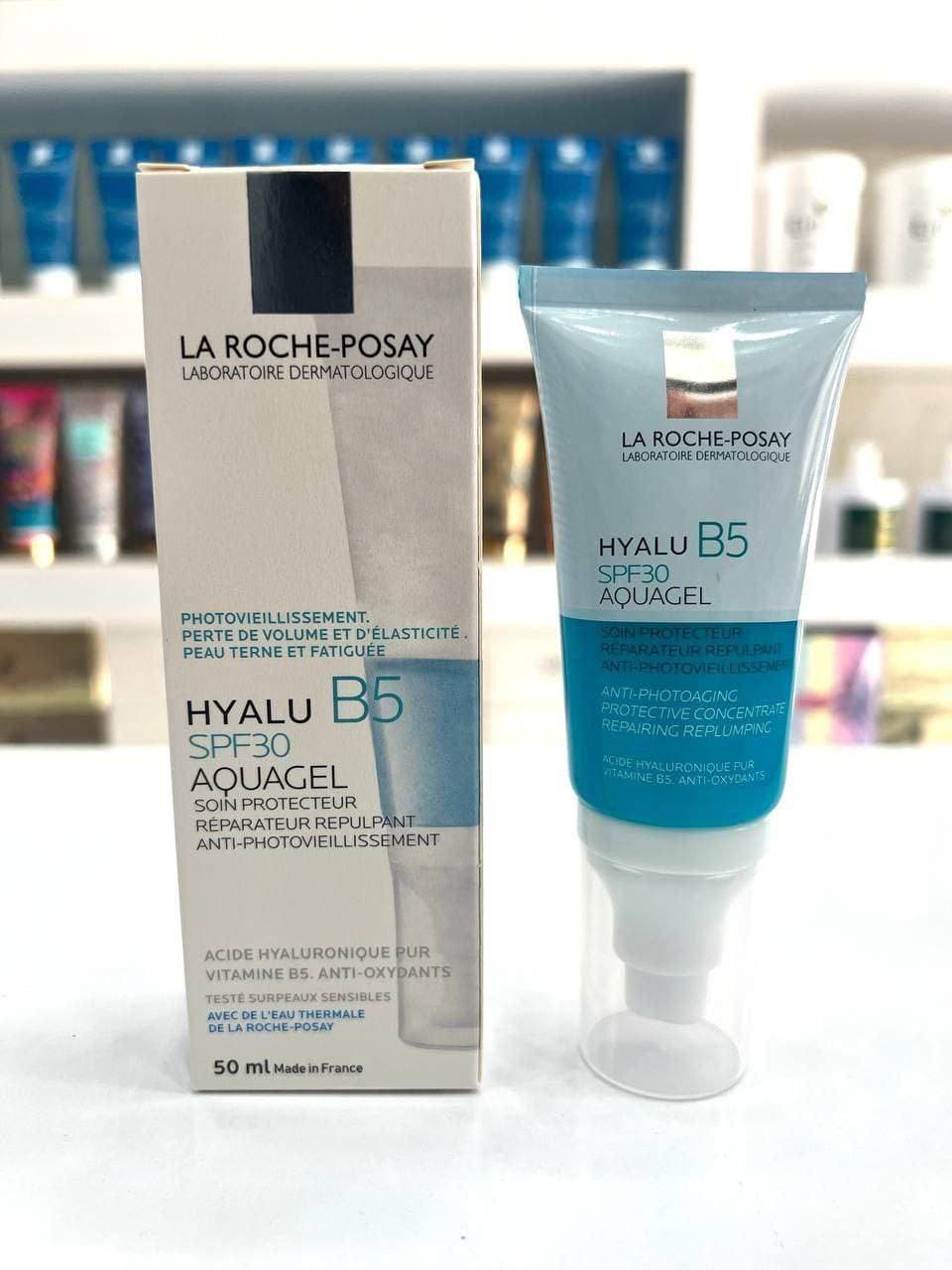کرم اکوا ژل ترمیم کننده لاروش پوزای با حاوی spf 30
