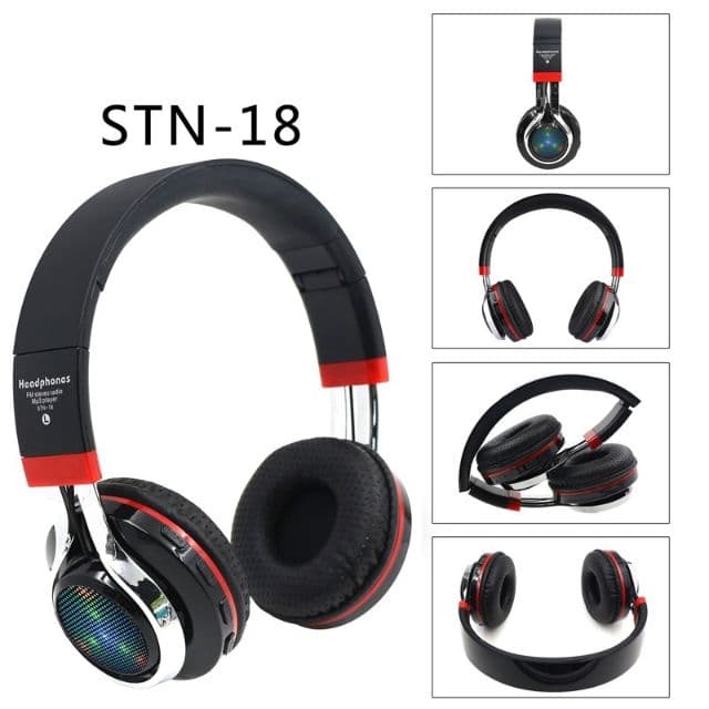 هدفون بی سیم مدل STN-18 — تصویر ۵
