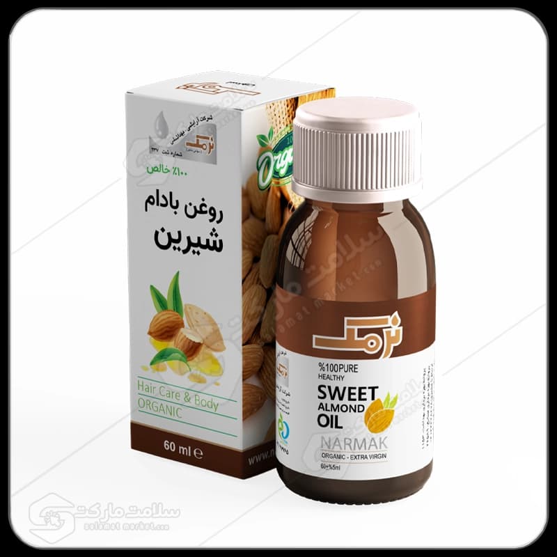 روغن بادام شیرین نرمک طلایی | 60 میل