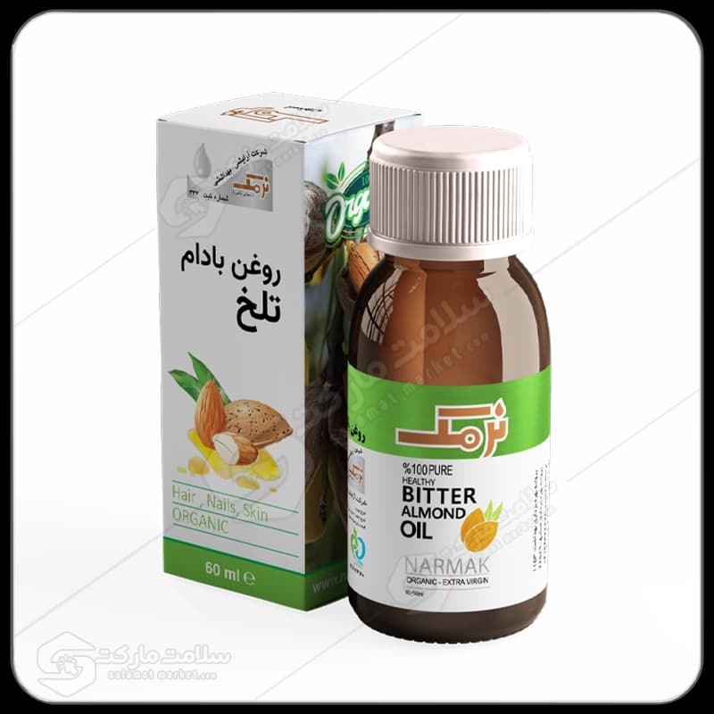 روغن بادام تلخ نرمک طلایی | 60 میل