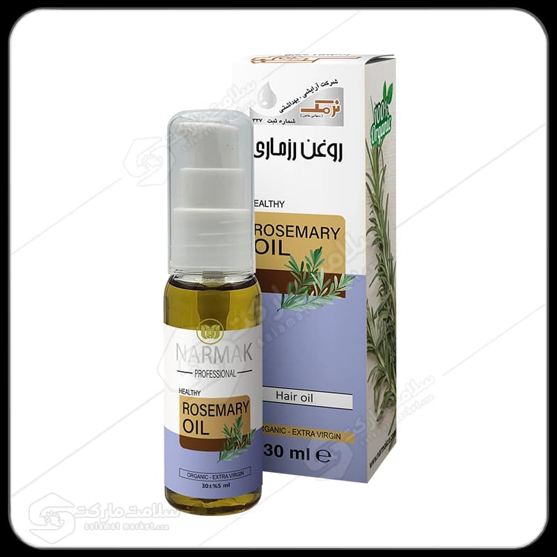 روغن رزماری نرمک طلایی مدل پمپی | 30 میل