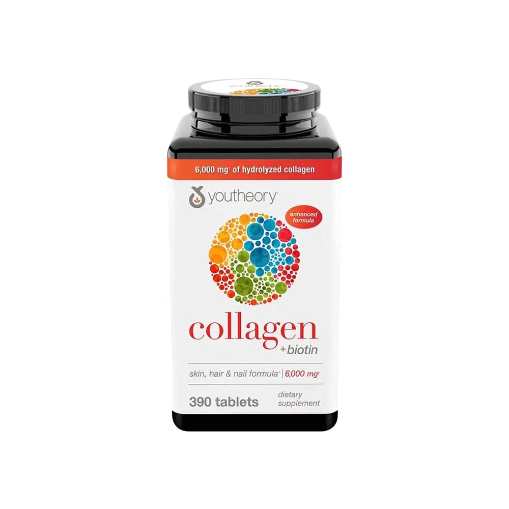 مکمل کلاژن + بیوتین یوتئوری Youtheory Collagen + Biotin — تصویر ۲