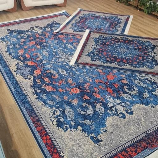 فرشینه مخمل هازان طرح زحل L508(پس کرایه) — تصویر ۲