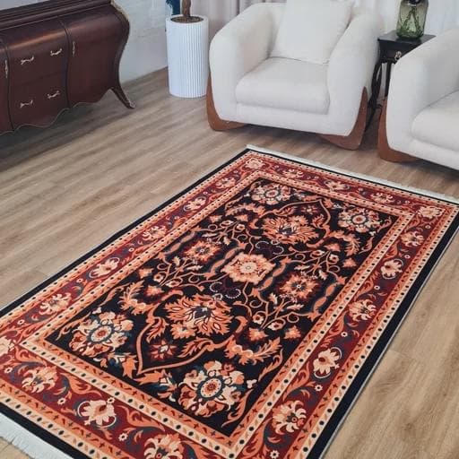 فرشینه مخمل هازان طرح گرم u107(پس کرایه) — تصویر ۵