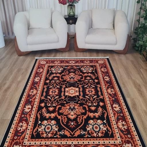 فرشینه مخمل هازان طرح گرم u107(پس کرایه) — تصویر ۳