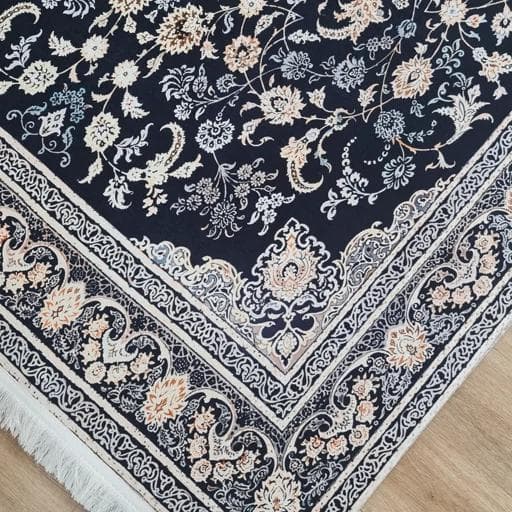 فرشینه مخمل هازان طرح سرمه طلا u63(پس کرایه) — تصویر ۲
