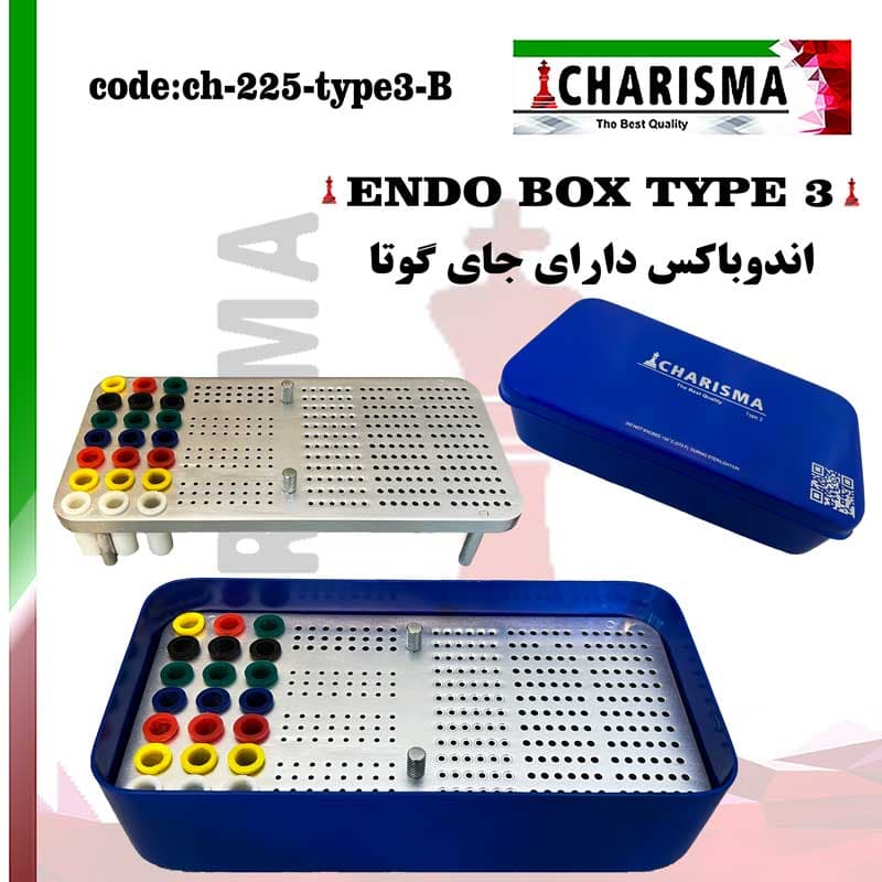 اندوباکس + جای گوتا بزرگ کاریزما ( 3 رنگ )