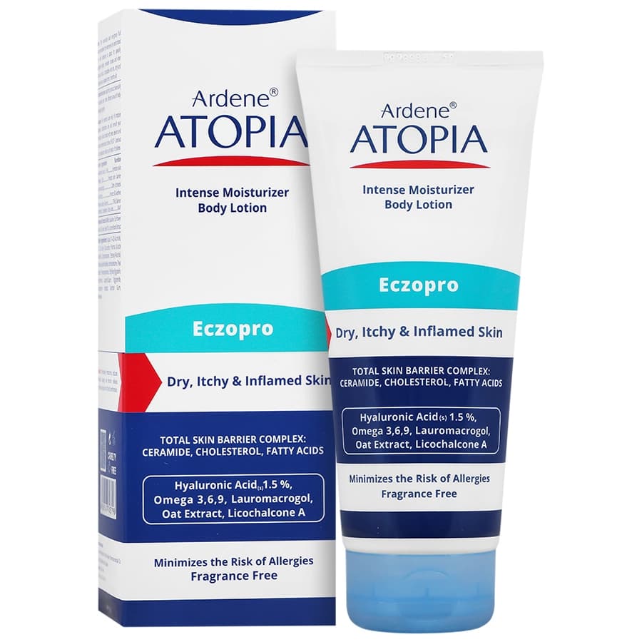 لوسیون مرطوب کننده بدن آتوپیا آردن مناسب پوست خیلی خشک ۲۰۰ میلی لیتری