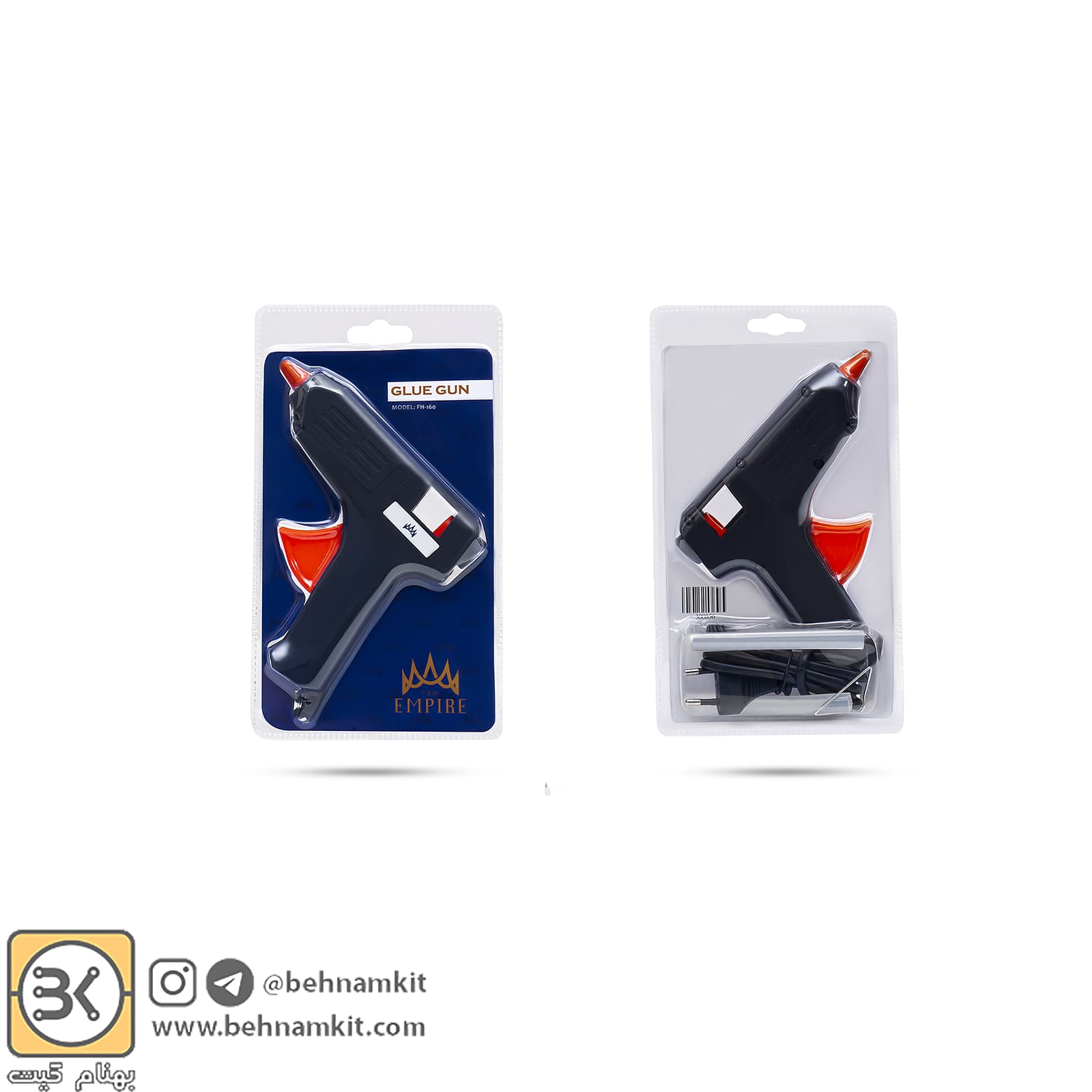 دستگاه چسب حرارتی بزرگ 40 وات مدل FH-160 برند EMPIRE — تصویر ۴