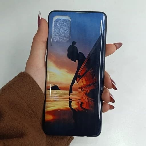 گارد گوشی A71 طرح چاپی دخترک قایق سوار قاب و کاور a71 — تصویر ۲