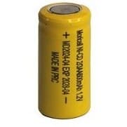 باتری شارژی 1.2 ولت سایز 2/3AA ظرفیت 600mAh برند MORICELL (موريسل)