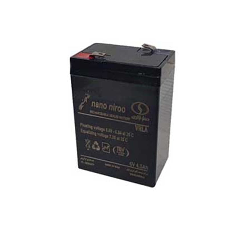 باتری سیلد اسید 6 ولت 4.5 آمپر صبا باتری Saba Battery — تصویر ۲