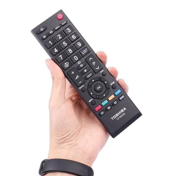 ریموت کنترل تلویزیون ال‌سی‌دی توشیبا مدل CT-90380 — تصویر ۳