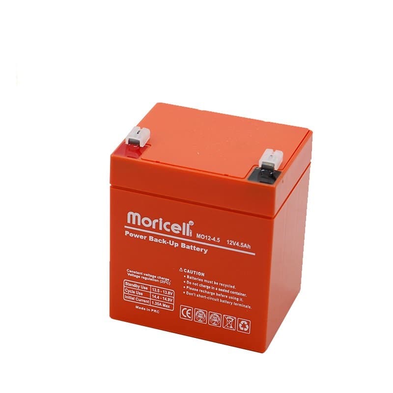 باتری 12 ولت 4.5 امپر moricell