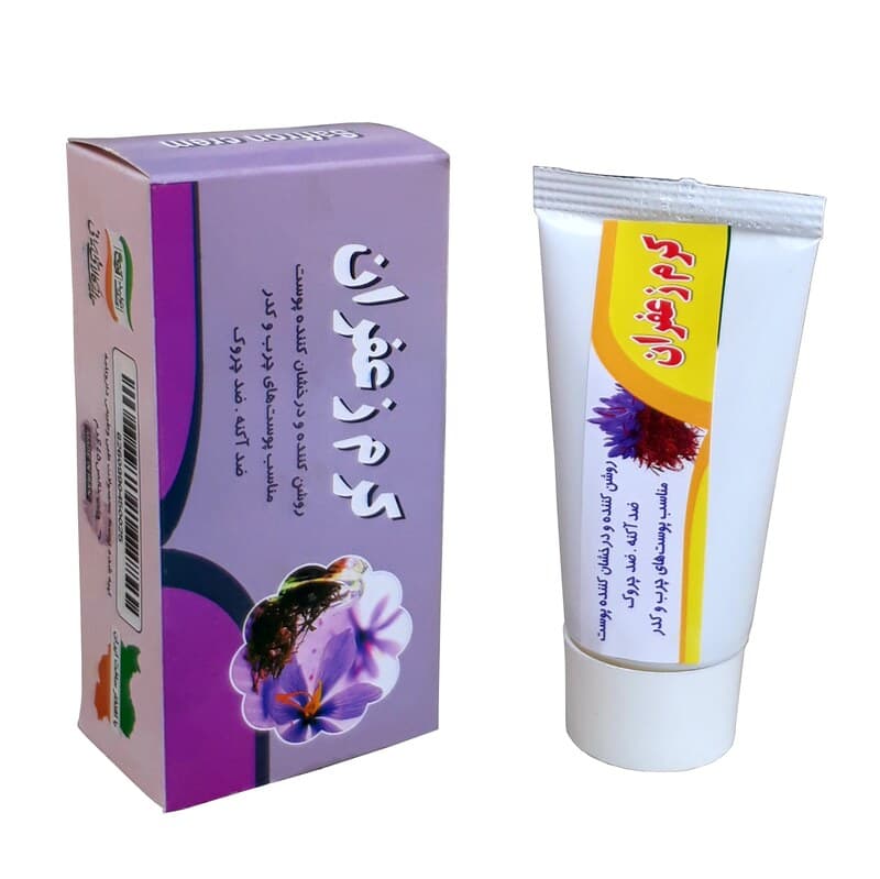 کرم زعفران دارونامه (40 گرم)