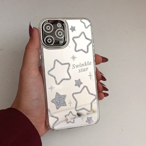 گارد گوشی Iphone 11 pro طرح آیینه ای فانتزی مدل ستاره ای آیفون 11 پرو قاب و کاور