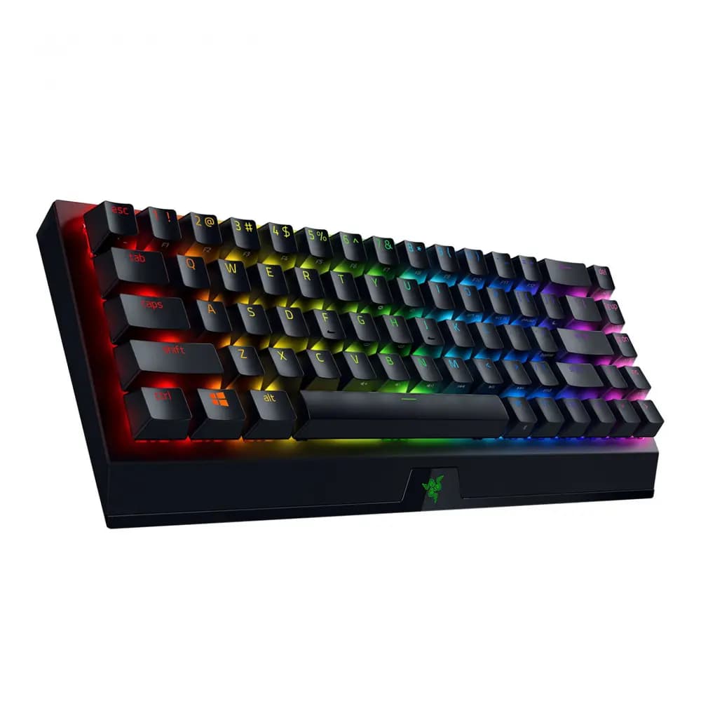 کیبورد بی سیم گیمینگ ریزر مدل BLACKWIDOW V3 MINI HYPERSPEED – Green Switch — تصویر ۲