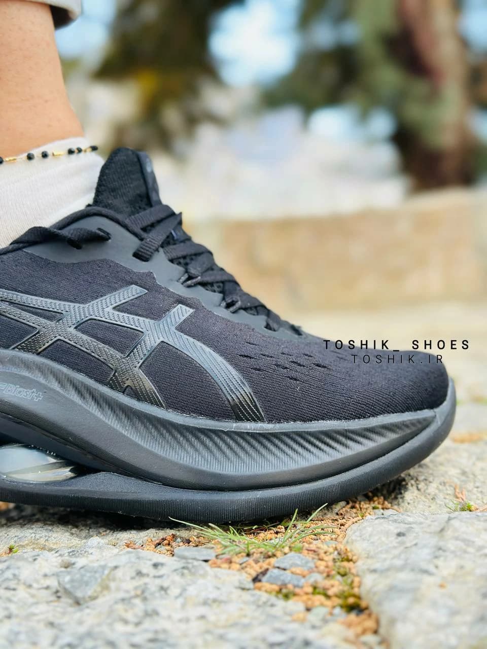 کفش اسیکس ژل کینسی مکس Asics GEL-KINSEI MAX مشکی — تصویر ۶