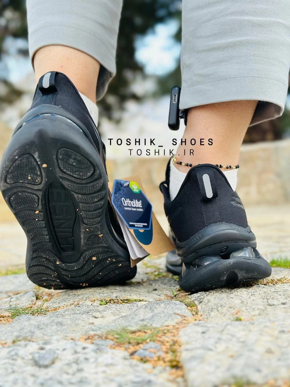 کفش اسیکس ژل کینسی مکس Asics GEL-KINSEI MAX مشکی — تصویر ۷