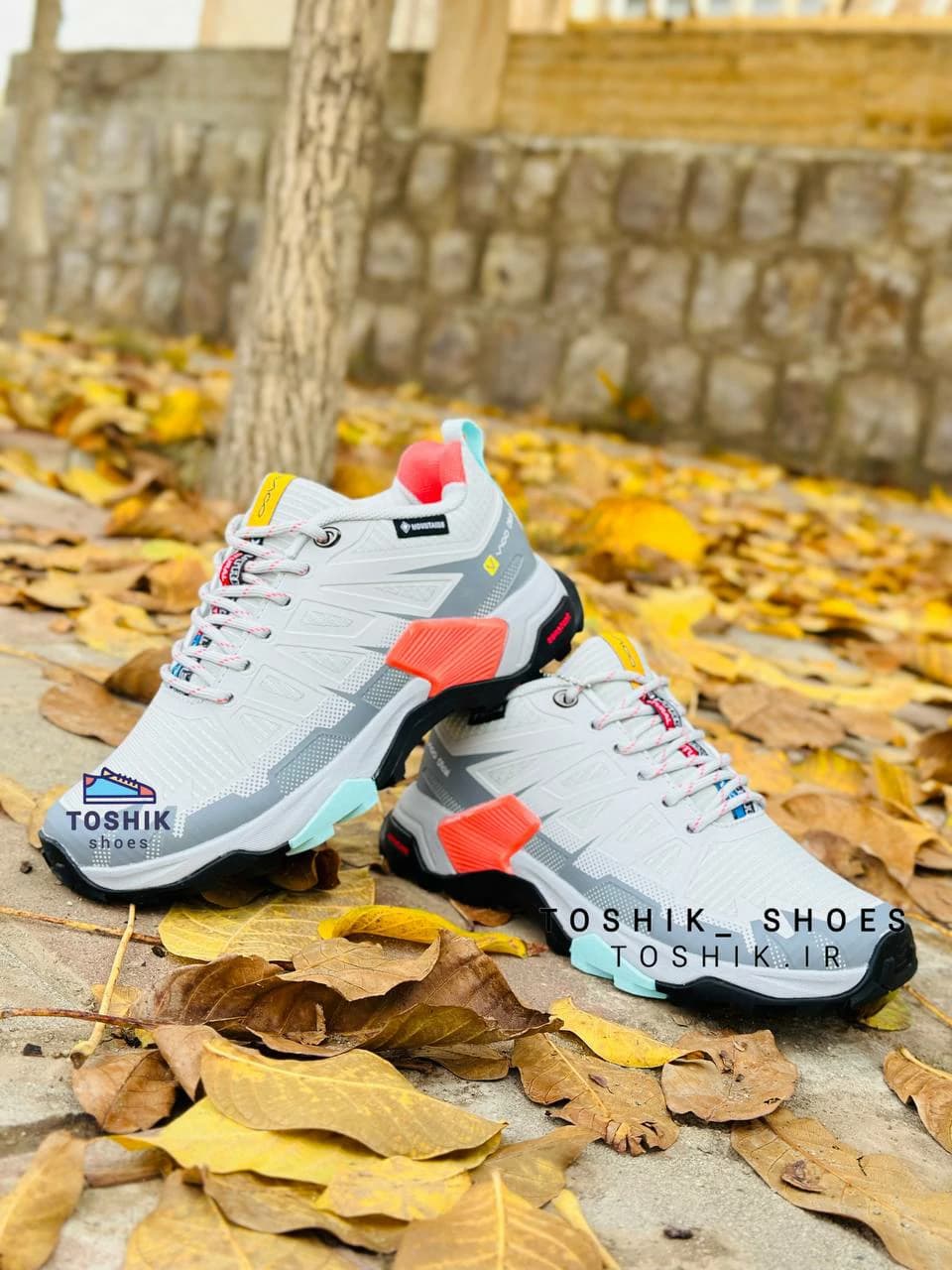 کتونی دخترانه ویکو مدل R3139 طوسی سفید — تصویر ۳
