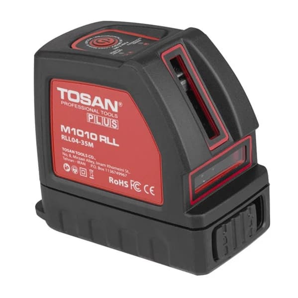 تراز لیزری توسن دو خط مدل M1010RLL نور قرمز