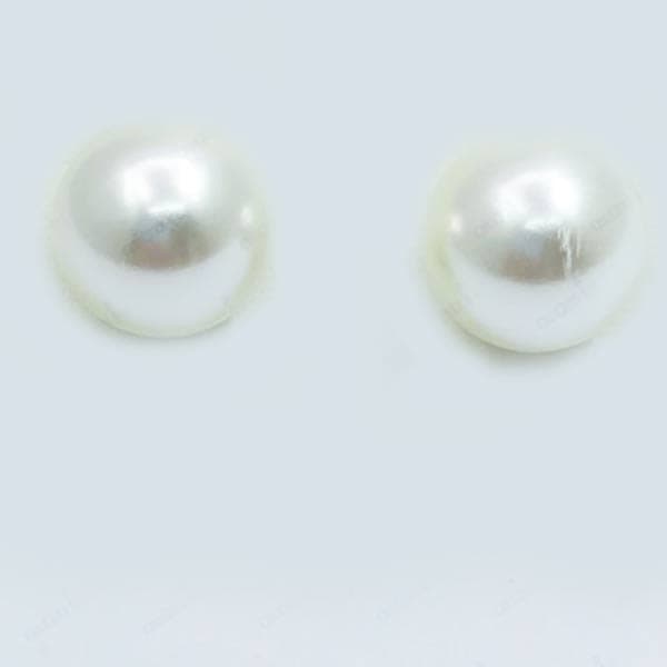 گوشواره زنانه میخی مرواریدی zirconia