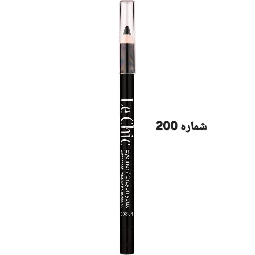 خط چشم مشکی کد 200 لچیک Eyeliner Crayon Yeux
