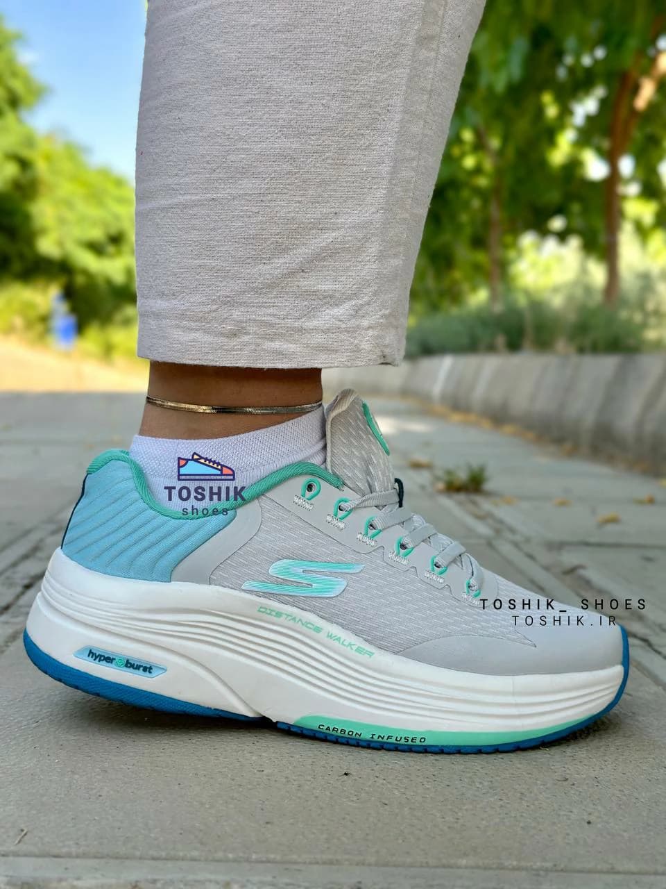 کتونی اسکیچرز DISTANCE WALKER 2023 – 4 رنگ طوسی