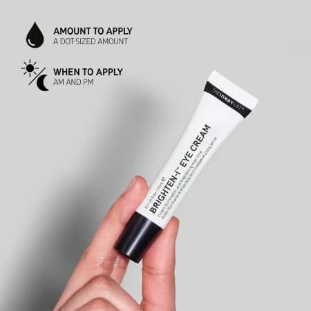 کرم دور چشم روشن کننده اینکی لیست brighten i eye cream inkey list — تصویر ۳