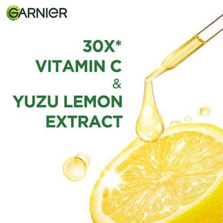 سوپر سرم روشن کننده قوی ویتامین سی گارنیر مدل bright complete X30 vitamin C — تصویر ۳