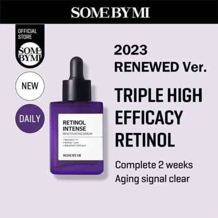سرم رتینول سام بای می ضد پیری و جوانساز پوست SOME BY MI Retinol Intense Reactivating Serum 30ml — تصویر ۴