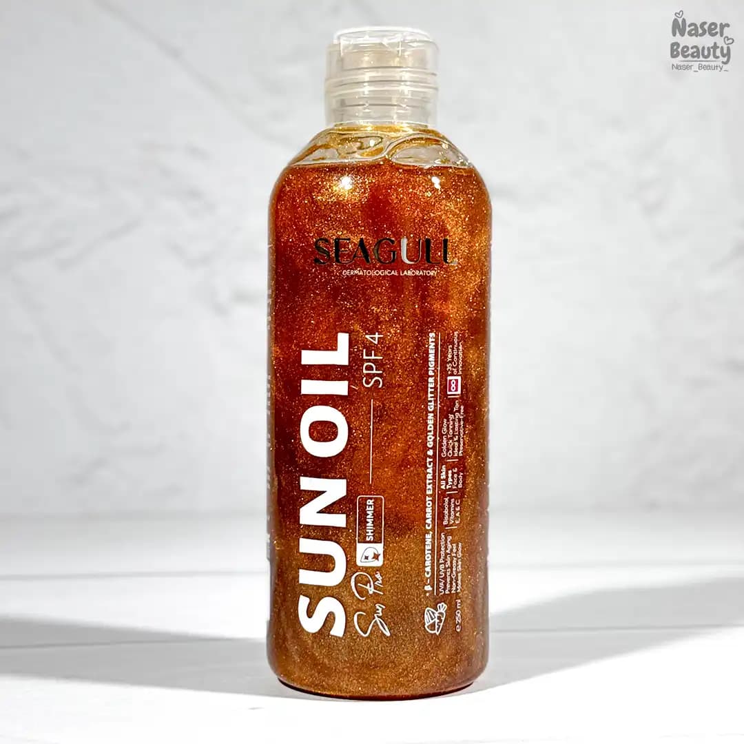 روغن آفتاب سی گل مدل Shimmer Sun Oil — تصویر ۲