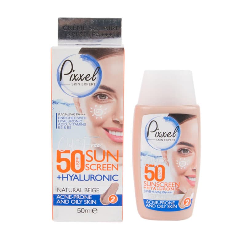 ضد افتاب رنگی پیکسل مدل natural beige شماره 2
