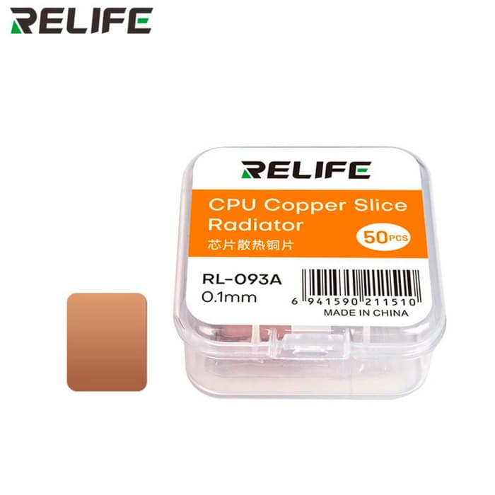 هیت سینک مسی (پک 50 تایی) RELIFE RL-093A (0.1MM)