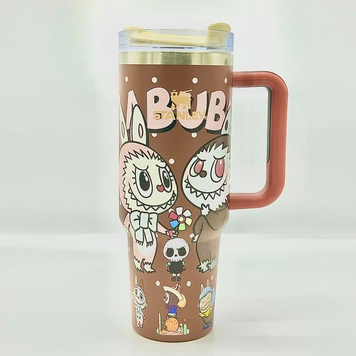ماگ مسافرتی طرح لبوبو STANELY TUMBLER 1.18L (W)