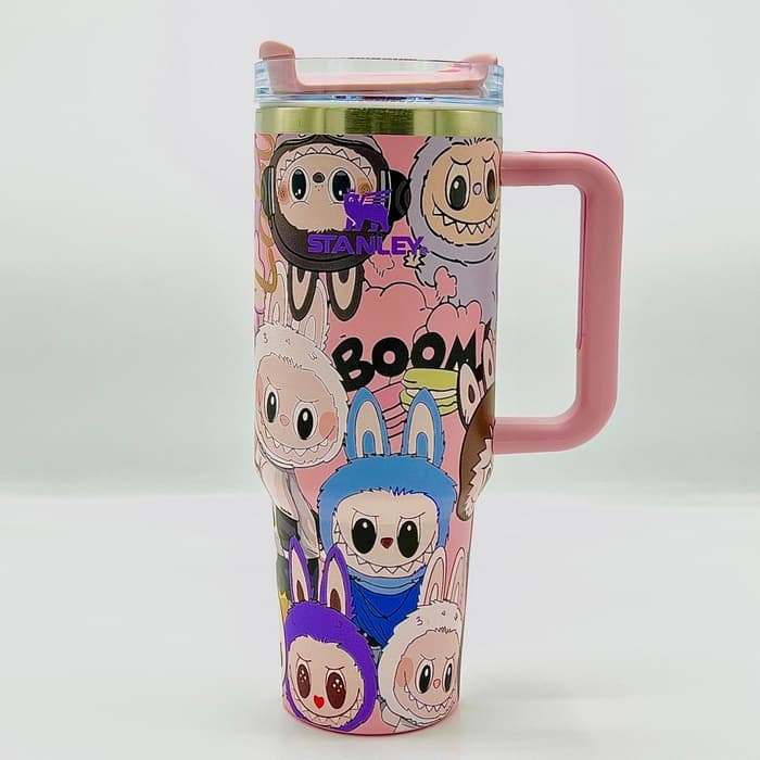 ماگ مسافرتی طرح لبوبو STANELY TUMBLER 1.18L (Q)